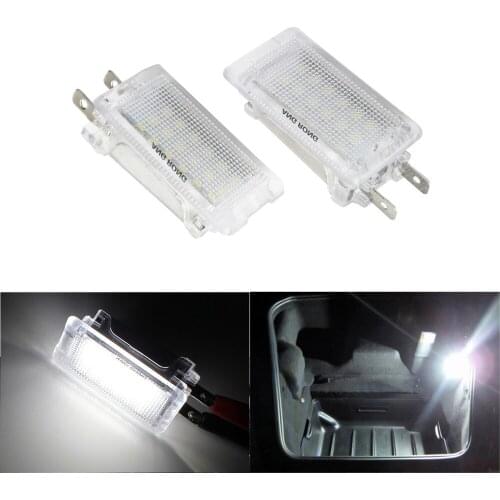 ANGRONG 2x LED Luggage Boot Compartment Light For Porsche 911 Carrera 996 997 Turbo GT3 Carrera GT Boxster 986 Cayman 987(CA203)