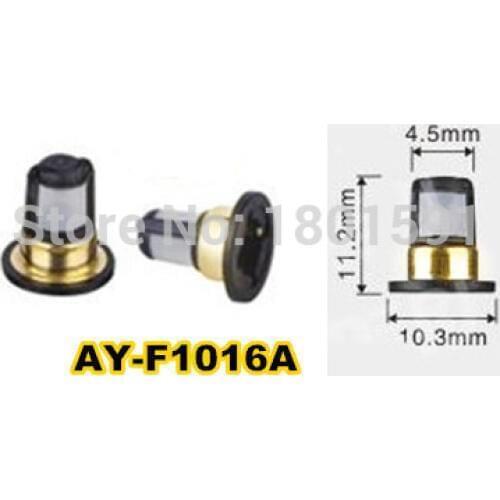 FREE SHIPPING 500pieces Prefect quality fuel injector filter used for NISSAN TIIDA (11.2*10.3*4.5mm,,AY-F1016A)