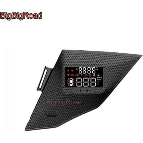 BigBigRoad Car Auto Head Up Display HUD Projector Screen Overspeed Alert Alarm Detector For Toyota IZOA 2014 2015