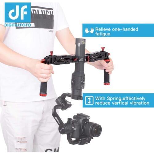 5kg Bear Ares Gimbal Grip Spring Dual Handle Mount for Zhiyun Crane2 DJI RONIN SC/ S/RS2/RSC2 AK2000 AK4000 Moza Air2 Gimbal