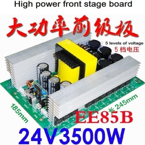 EE85 Magnetic Core High Frequency Copper Belt Transformer Inverter Boost Board Preamp Module 24V to 300V 600V 1200V DIY