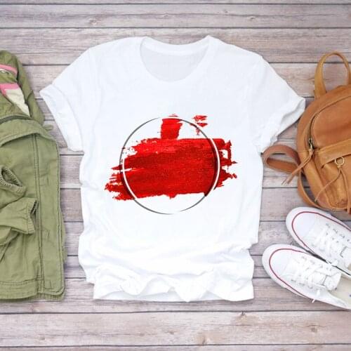 T-shirt Ladies harajuku Short Sleeve Female Tee Tops Casual White T shirt Summer woman tshirts Streetwear Fashion t shirt femme