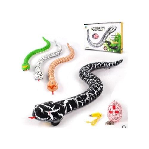 Tricky toys Remote control toys Simulation remote control snake Animal toys Infrared remote control snake