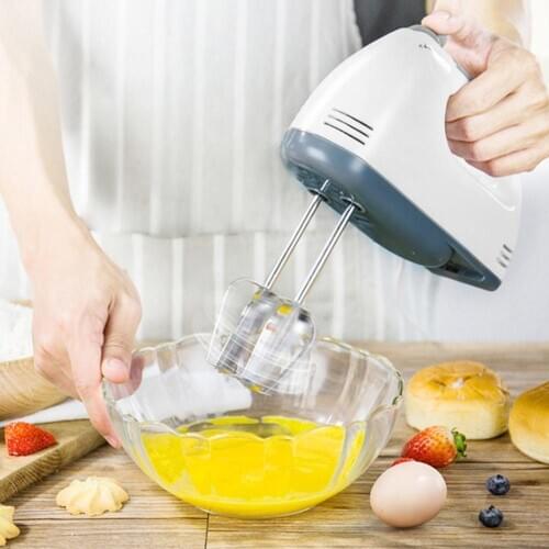 7 Speed Control Hand Mini Mixer Food Blender Multifunctional Food Processor Kitchen Mini Electric Manual Cooking Tools