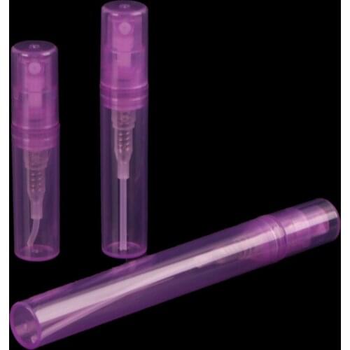 2/3/5ml Mini Refillable Empty Perfume Atomizer Spray Bottle Containers Travel U2JD