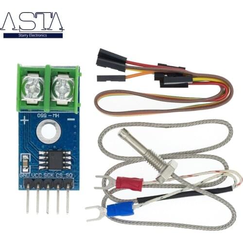 MAX6675 Module + K Type Thermocouple Thermocouple Senso Temperature Degrees Module for arduino