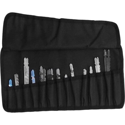 GTBL 48 Pcs T-Shank Jig Saw Blades Set HSS Universal Fine Middle Tooth Kit Cutting Tools for Wood Plastic and Metal Cutting