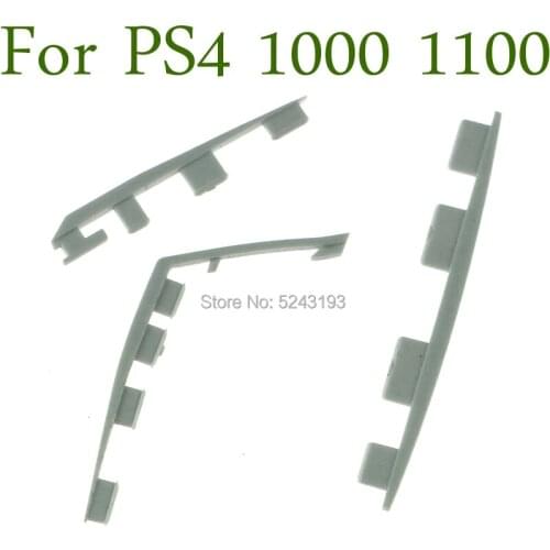 1set Bottom Cushion Rubber Strip for Sony PS4 1000 1100 Silicon Rubber Feet Cover Pad for PS4 Playstation 4 Controller