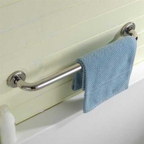 New Bathroom Tub Toilet Stainless Steel Handrail Grab Bar Shower Safety Support Handle Towel Rack(50cm)