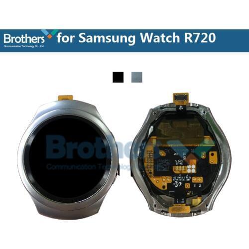 Original For Samsung Watch Gear S2 R720 SM-R720 LCD Screen LCD Display with Frame for Samusng R720 Touch Screen Digitizer Test