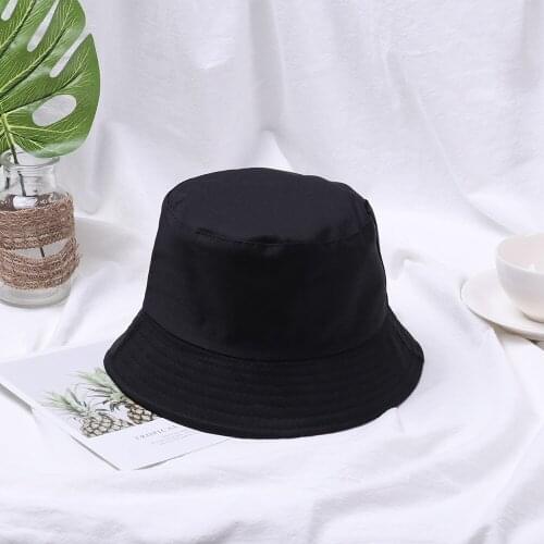 Unisex Summer Foldable Bucket Hat Women Outdoor Sunscreen Cotton Fishing Hunting Cap Sun Prevent Hats