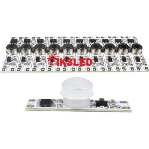 Pir sensor Automatic DC 5V-24V 5A Infrared PIR Motion Sensor Switch for LED Light 3-5M Infrared Motion Sensor Detector