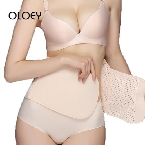 OLOEY Postpartum Bandage Waist Breathable Postpartum Abdominal Belt Maternity Band Mom Pregnant Women Lose Weight Slimming Belt