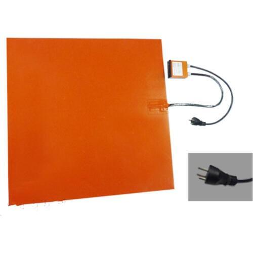 300x300MM 220V With Digital Controller Silicone Rubber Heating Pad