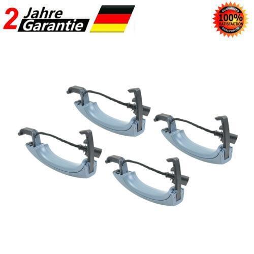 AP01 4pcs Primed Door Handles Exterior Outside for AUDI Q7 4L (4LB) 2007-2015 3.0 TDI TFSI 4L0837205B