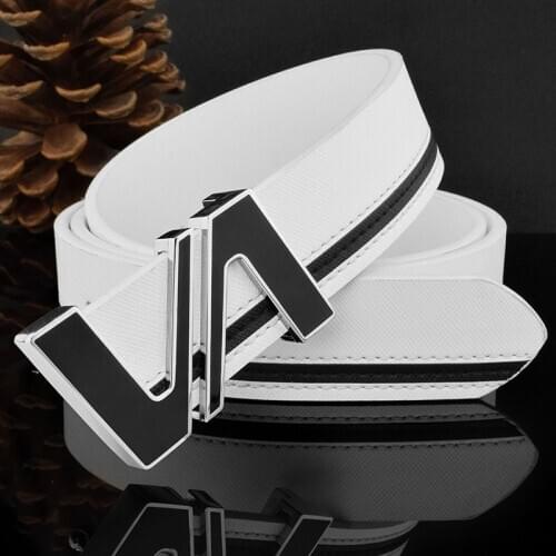 High Quality V designer belts mens Letter Casual Genuine fashion Waist Strap leather off White cintos masculinos ceinture homme