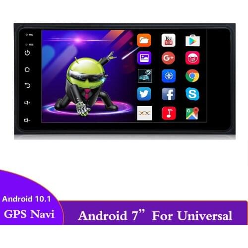 2 din Android 10.1 Universal Car Multimedia Player Car Radio Player Stereo for Toyota VIOS CROWN CAMRY HIACE PREVIA COROLLA RAV4