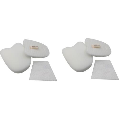 2 Set Felt Filter Foam Filters for Shark Rocket HV319 HV320 HV321 HV322 HV324 HV345 UV330 UV422 ZS350 ZS351 ZS352 Cleaner Parts