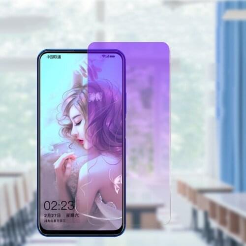 Anti Blue Glass For Honor 10X Lite X10 Max 5G 9X Premium Pro 9A 9C Tempered Glass Screen Protector Full Cover Protective Glass