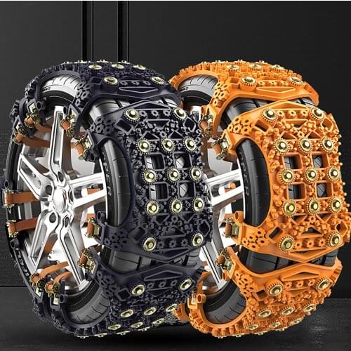 Automobile Tire Snow Chains General Emergency Chains For Cars And SUVs Snow And Mud Anti-slip Tools Tendon Snow Chains Opportune