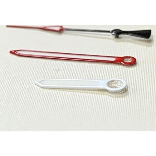 Watches 2020 luxury Upgrade Kits NH35/NH36/4R36 Pointer Silver red white Watch luminous Watches Japanese men watch mesh men