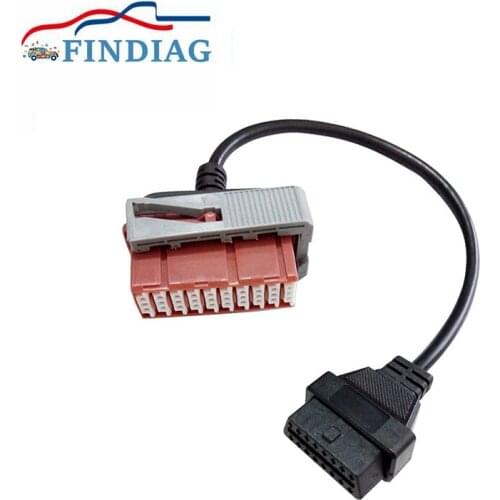 PSA 30PIN Cable Car Diagnostic Tool Lexia3 PP2000 PSA 30 PIN to 16 PIN Support for Citroen for Peugeot OBD2 Interface Adapter