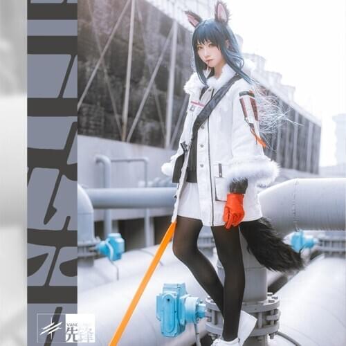 Game Arknights Vanguard Texas Cosplay Costume Uniform Battle Suit Full Set Halloween Costumes for Women Cosplay Prop Accessories