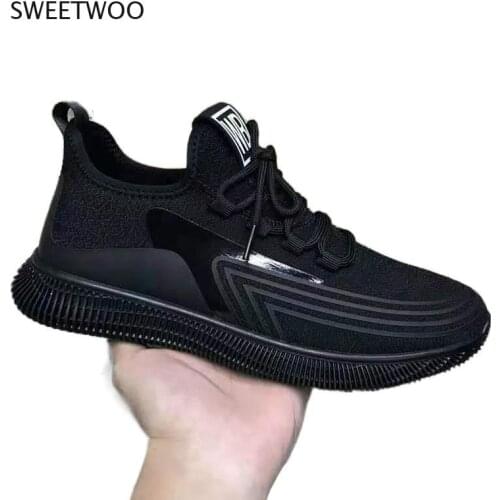 Adisputent Men Shoes Sneakers Male Vulcanized Shoes lightweight Footwear Black Tenis Casual Shoes Mesh Zapatos De Hombre 2020