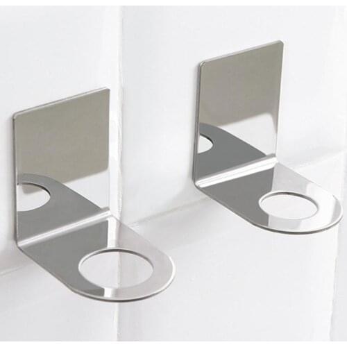 New Bathroom Organizer Wall Mounted Shampoo Bottle Shelf Self Holder Adhesive Liquid Soap Gel Rack Shelves Hanger Shower W2R3