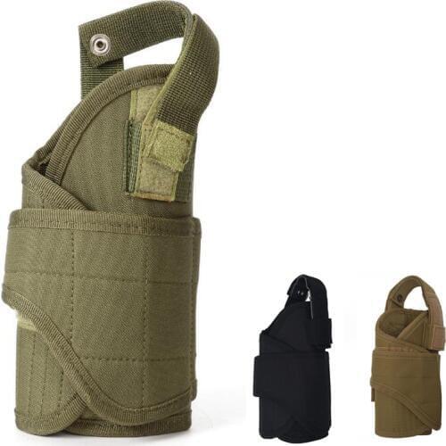 Nylon Adjustable Universal Gun Holster tactical paintball airsoft Hunting Pistol Case Belt Holster Glock 17 Beretta Gun Hoslter