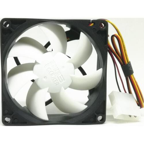 New Hydro bearing DC12V Silent 80MM 8025 80*80*25MM 8*8*2.5CM chassis fan Computer case fan 3pin and 4D