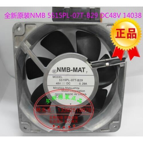 NEW NMB-MAT NMB 5515PL-07T-B29 14038 DC48V Axial 0.29A cooling fan