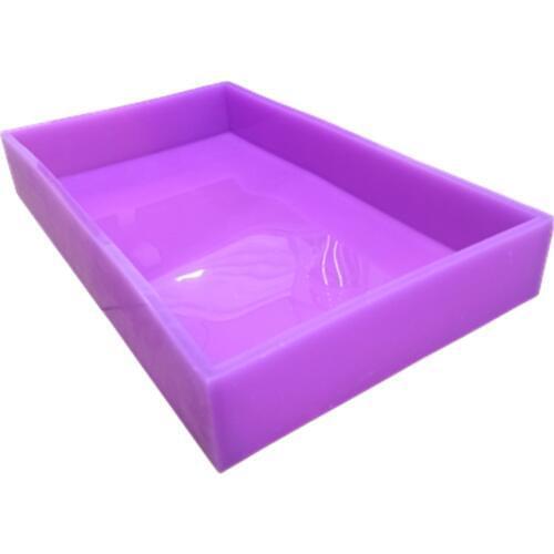 Size 457*267*64 mm Cold Process Soap Making Silicone Molds Silicone Liner Silicone Slab Mould for Handmade Soap