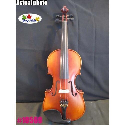 Strad style Solid Wood SONG Brand 4/4 violin,resonant sound #10569