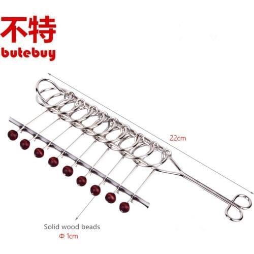 Tuba 9 interlocking Metal Wire Puzzle IQ Mind Brain Teaser Puzzles Game For Adults And Kids Eeducational Toy