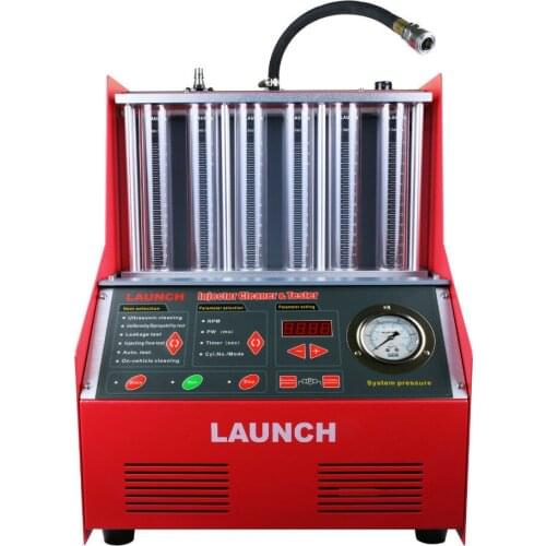 In Stock 100% Original 220V Launch CNC 602A 6 Cylinders Injector Cleaner & Tester with English Panel Launch CNC602