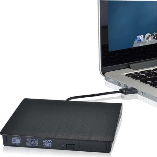 USB 3.0 External CD DVD-RW Drive Rom Rewriter Burner Writer for Notebook Laptop Desktops PC HuaWei Mac Win7/8/10/XP