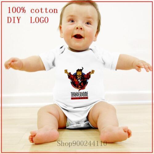 Thunderdome die Hard Baby Bodysuit Newborn Babies Boys Girls Bodysuit baby Infant Short Sleeve cotton and fashion Bodysuits