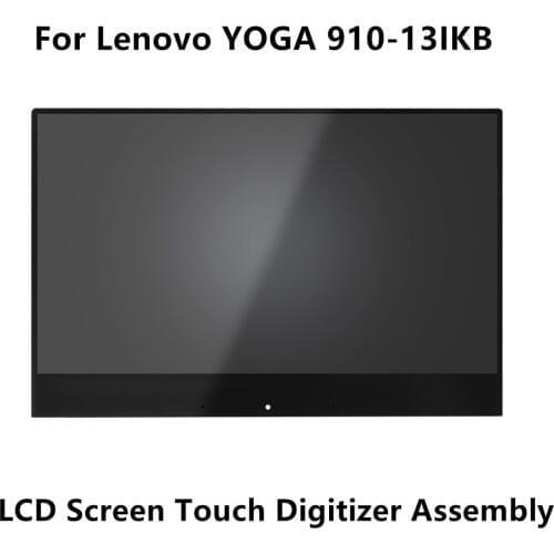 13.9'' LCD Display Screen Touch Digitizer Glass Assembly For Lenovo YOGA 910 13IKB 80VF00JJGE 80VF00LTUS 80VF00M7CF 80VF004BGE