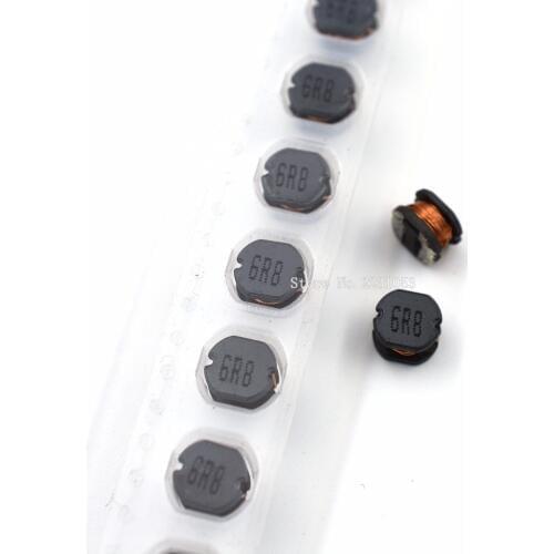 10PCS/LOT 6.8uH 6.8UH 6R8 SMD Power Inductor CD75 Inductors 7.8*7*5mm SMD Inductance