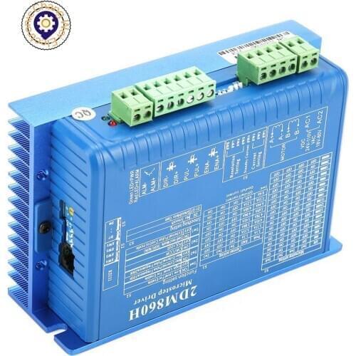 2DM860H，2-phase Digital Stepper Motor Driver 2DM860H 2.1A-8.4A 24-80V AC & DC Universal For NEMA 34 Series Stepper Motor