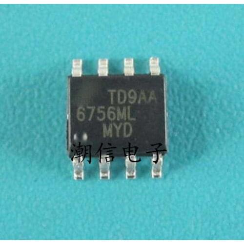 5PCS/LOT FAN6756ML 6FAN6756 756ML SOP-8 LCD power management chip In Stock NEW original IC