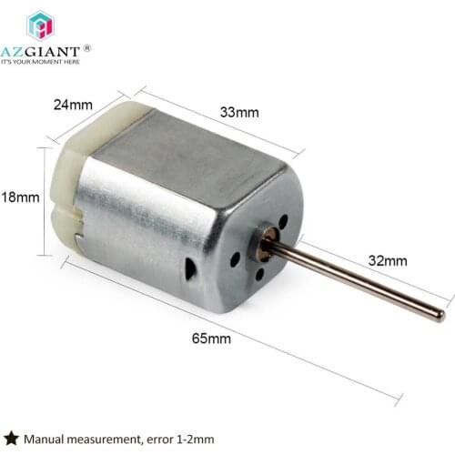 AZGIANT FC280PC DC12V 10500rpm 32mm O car door lock motor Rear view mirror folding motor, steering angle stopper motor