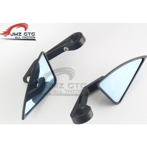 CNC Aluminum Motorcycle22mm Handle Bar End Rearview Side Mirrors Handlebar grips Rearview Side Mirror Universal