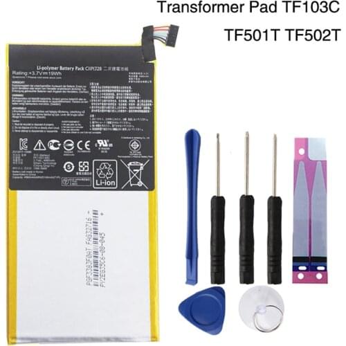 Original C11P1328 Battery For ASUS Transformer PAD TF103C TF103CX TF103CG K010 K018 4980mAh