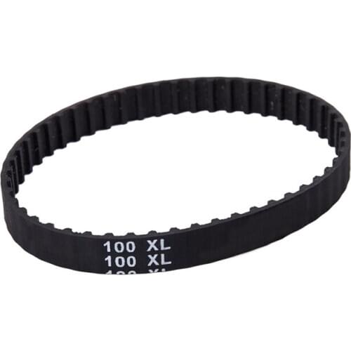 Polisher Speed Control Drive Rubber timing belt 50 teeth 10mm wide 100XL
