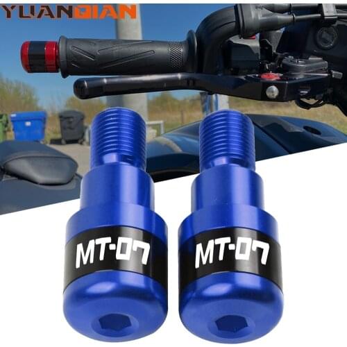 For YAMAHA MT07 MT-07 MT 07 FZ07 FZ 07 2014-2021 2015 2016 2017 2018 2019 Motorcycles Handlebar Grip Plug Slider Handle Bar Ends