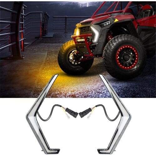 Front Driver Signature Light turn signal light for Polaris RZR XP Turbo 4 Turbo Xp 1000 4 1000 2019
