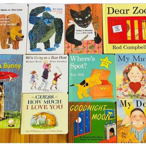 Educational English Story Books for kids libros Best Picture Books Children Baby Short Stories Guess How Much I Love You livros