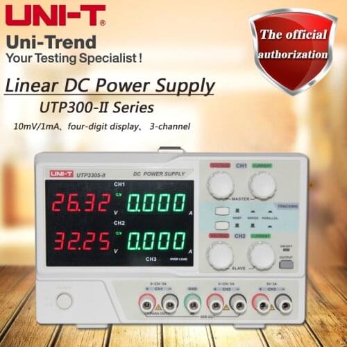 UNI-T UTP3303-II UTP3305-II High-precision multi-channel Linear DC Power Supply mobile phone computer repair equipment tester